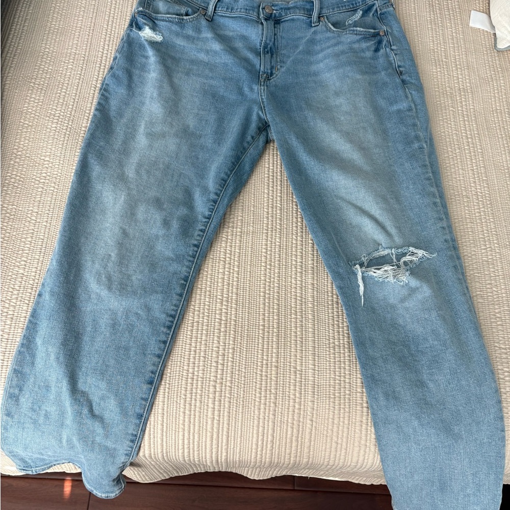GAP Blue Denim Girlfriend Jeans